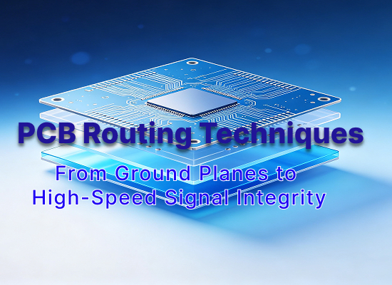 PCB Layout Routing Tips: Ground Planes and High-Speed Signal Integrity