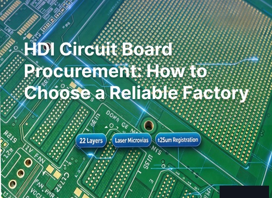 How to Select a Reliable HDI PCB Manufacturer? Screening Guide for High Density Interconnect PCB Suppliers
