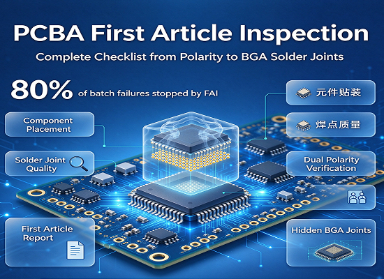 What Does PCBA Prototype First Article Inspection (FAI) Check? A Complete Checklist from Polarity to BGA Solder Joints