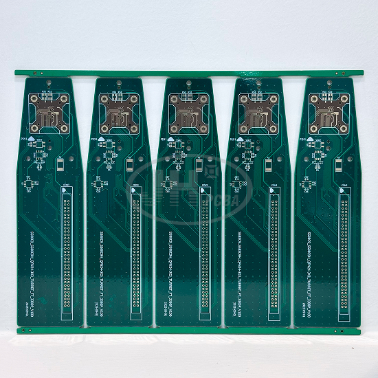 6层2阶HDI电金沉头孔PCB板