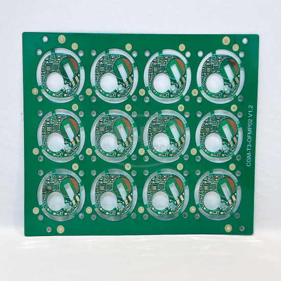 0.2mm超薄树脂塞孔PCB板