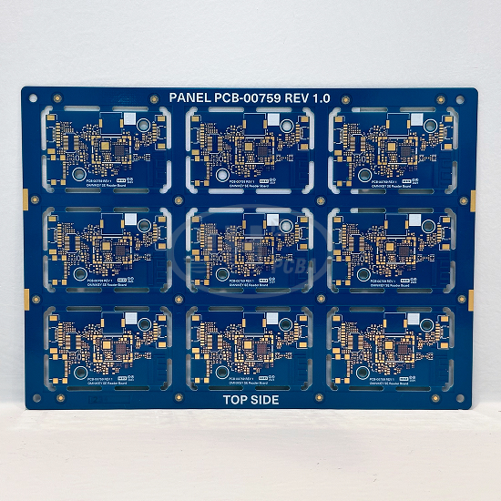 8-Layer 3-Stage Laser Drilled HDI Controlled Impedance PCB