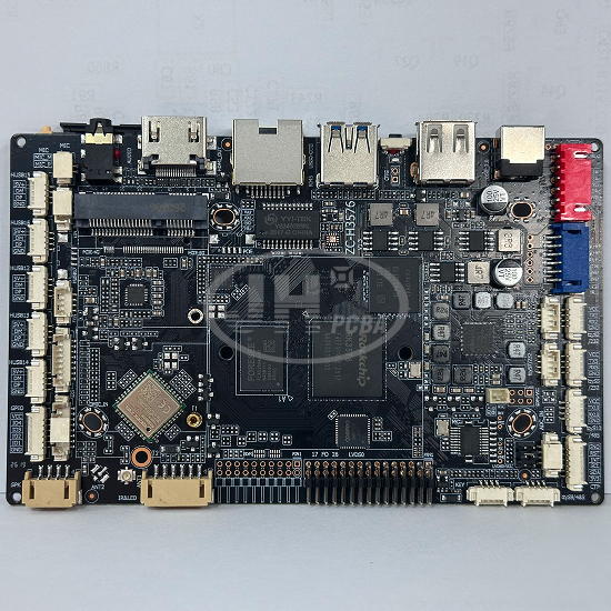 Industrial All-in-One AI Motherboard SMT Assembly, One-Stop PCBA Manufacturing