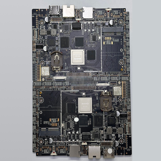Dual Splicing Industrial Control Core Circuit Board PCBA, Turnkey Service