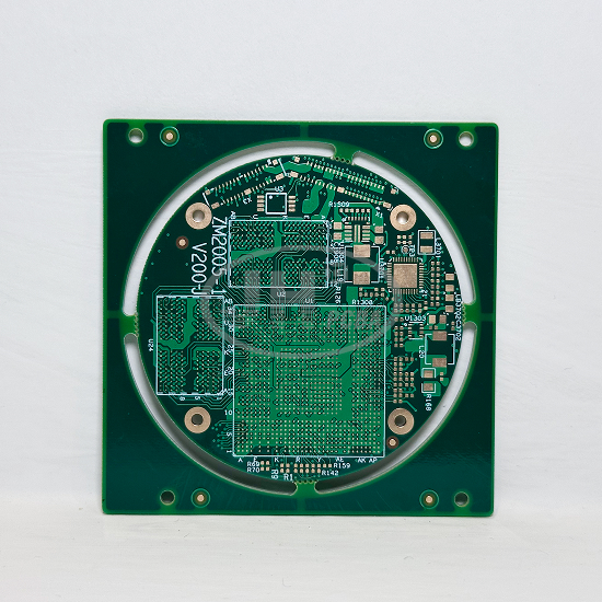 10‑Layer Military‑Grade Precision Circuit Board, Immersion Gold, Controlled Impedance