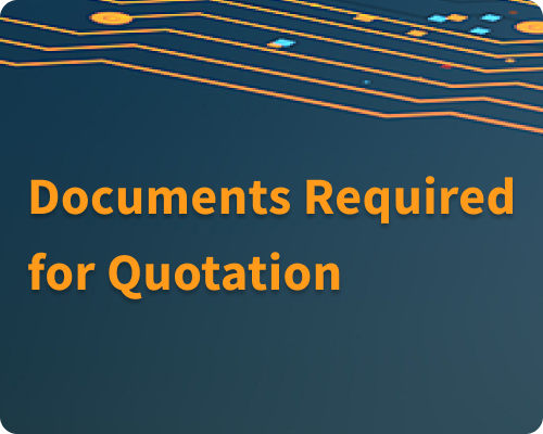 What documents are required for a quote?