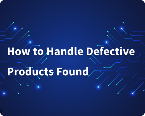 How do you handle quality issues?